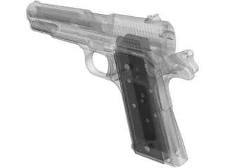 M1911A1 3D Model