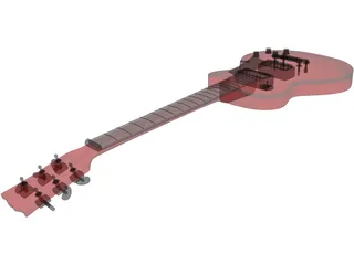 Gibson Les Paul Guitar 3D Model