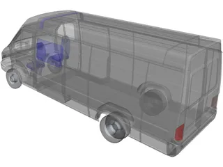 Mercedes-Benz Sprinter 3D Model