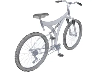 Bike Mountain 3D Model