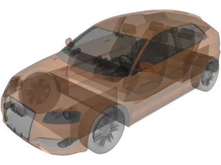 Audi S3 3D Model