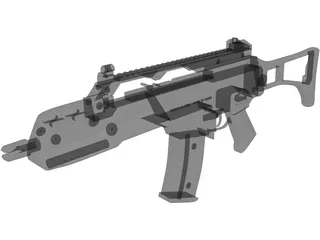 Heckler&Koch G36C 3D Model