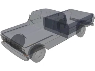 Ford Pickup (1977) 3D Model