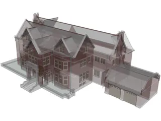 Victorian House 3D Model