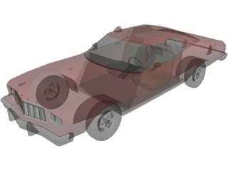 Ford Gran Torino 3D Model
