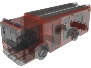 Mercedes-Benz Econic Hannover 3D Model