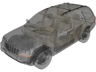 Jeep Grand Cherokee 3D Model