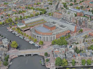Amsterdam City, Netherlands (2022) 3D Model
