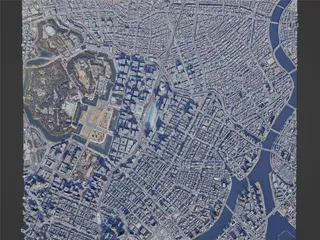 Tokyo City, Japan (2022) 3D Model