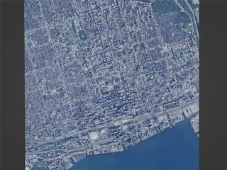 Toronto City, Canada (2022) 3D Model