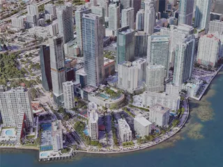 Miami City, USA (2023) 3D Model