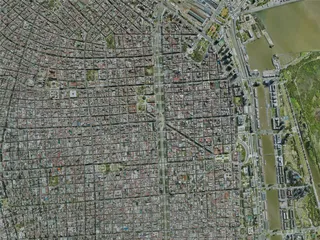 Buenos Aires City, Argentina (2021) 3D Model