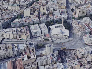 Tunis City, Tunisia (2023) 3D Model