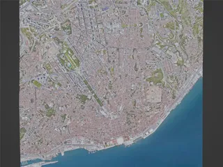 Lisbon City, Portugal (2023) 3D Model