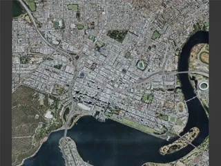 Perth City, Australia (2022) 3D Model