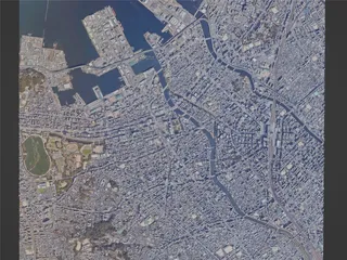 Fukuoka City, Japan (2023) 3D Model