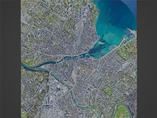 Geneva City, Switzerland (2023) 3D Model