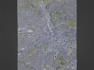 Bradford City, UK (2020) 3D Model