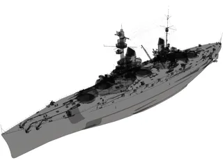 SMS Konig 3D Model