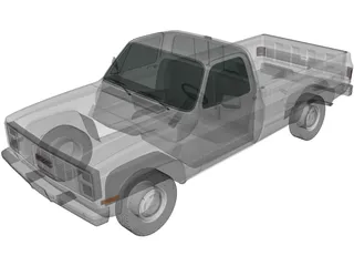 GMC Sierra (1985) 3D Model