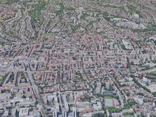 Zagreb City, Croatia (2022) 3D Model