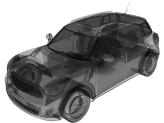 Mini Countryman (2011) 3D Model