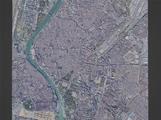 Seville City, Spain (2022) 3D Model