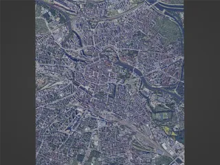 Wroclaw City, Poland (2023) 3D Model