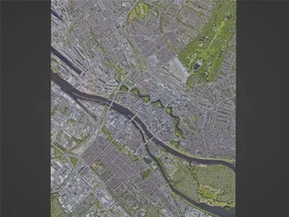 Bremen City, Germany (2022) 3D Model