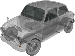 Mitsubishi Colt 500 (1960) 3D Model