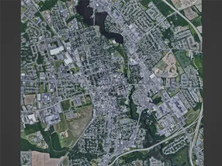 Dover City, DE, USA (2022) 3D Model