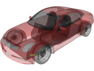 Infiniti G35 Coupe 3D Model