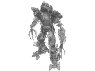 Transformers Movie Megatron 3D Model