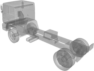 MAN Truck LEM220 3D Model