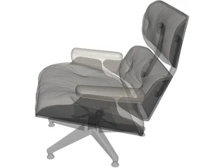 Leather Seat 3D Model