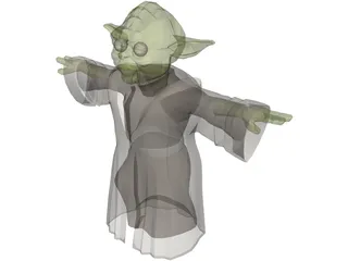 Star Wars Yoda 3D Model