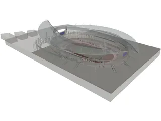 Stadium 3D Model