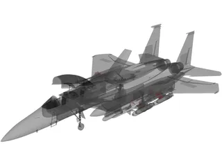 F-15 Hornet 3D Model