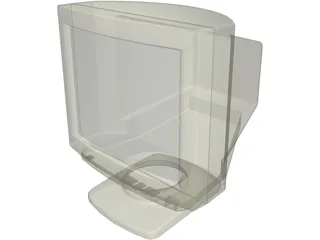 Computer Monitor 3D Model