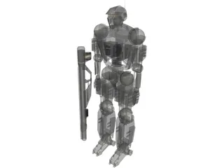 Droid 3D Model