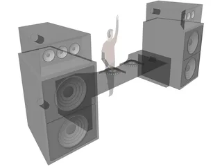 DJ 3D Model