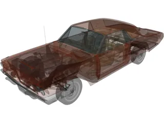 Ford Thunderbird (1964) 3D Model