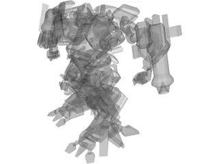 Transformers Movie IronHide 3D Model