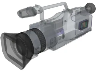 Sony vx1000 VCR 3D Model