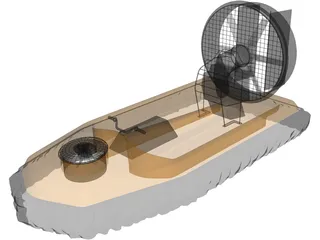 Hovercraft 3D Model