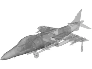 AV-8B Harrier II 3D Model