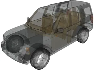 Land Rover Discovery 3 3D Model