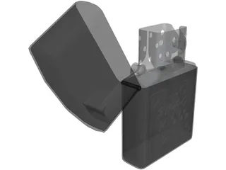 Zippo Lighter 3D Model