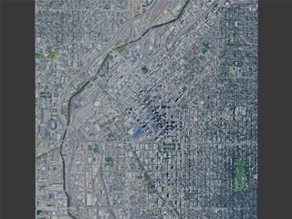 Denver City, CO, USA (2024) 3D Model