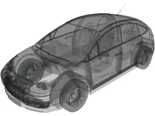 Citroen C4 3D Model